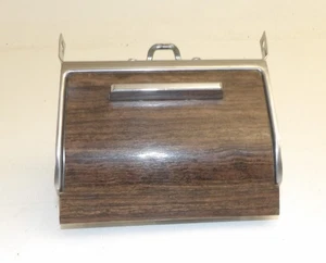 1963 Thunderbird Monaco Landau WOODGRAIN CONSOLE ASH TRAY & DOOR ASSEMBLY - Picture 1 of 8