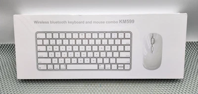 Wireless Keyboard and Mouse for MAC KM599 White - Image 1 of 2