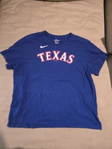 Camiseta deportiva azul Nike para hombre Joey Gallo #13 Texas Rangers MLB - Imagen 1 de 5
