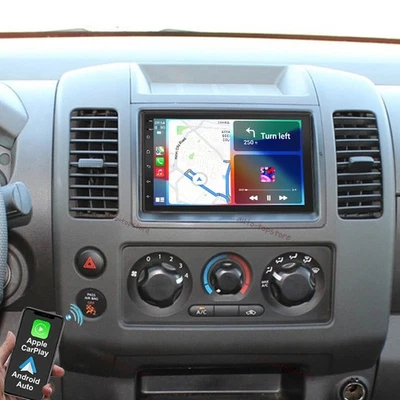 Rádio estéreo Android 15 reprodutor GPS para 2005-2009 Nissan Frontier Apple Carplay - Imagem 1 de 4