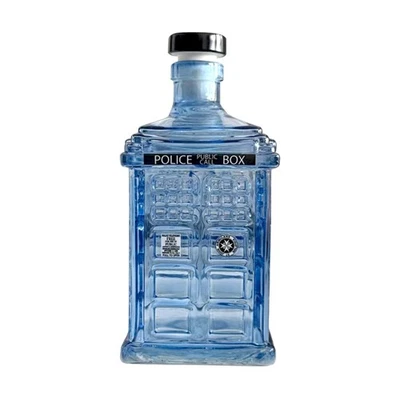 Doctor Who TARDIS Whiskey Bottle Phone Booth Whiskey Glass Decanting Bottle - image 1 of 4