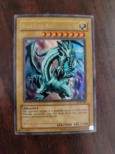 Blue-Eyes White Dragon LOB-001 La Leggenda degli Occhi Blu Drago Bianco-Illimitato... - Foto 1 di 6