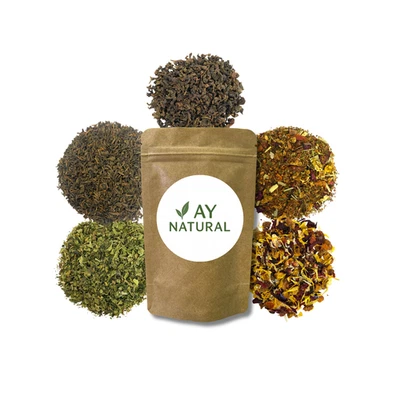 Tee-Mix 5er Probierset: Zauberhafte Aromawelt ✅ 5x20g ✅ Frisch ✚ Gratis Probetee - Bild 1 von 4