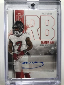 Bucky Irving 2024 Topps ROOKIE RC CLASS AUTO VARIATION BUCS BUCCANEERS NICE!! - Picture 1 of 2