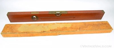 STANLEY No. 90 Mahogany Level Mint in the Box! - Image 1 of 4