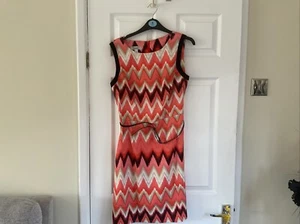 ladies dress size 12 Orange - Picture 1 of 3
