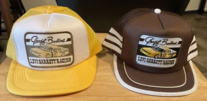 Rare Vintage Lot Of 2 Geoff Bodine Levi Garrett Racing SnapBack Hats Caps NEW - Bild 1 von 2