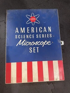 VINTAGE TOY GILBERT MICROSCOPE 13501 - Picture 1 of 4