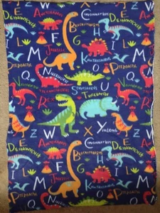Dinosaur Fleece Fabric - Picture 1 of 1