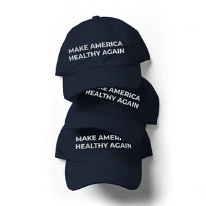 Make America Healthy Again Dad Hat, MAHA RFK Hat, Kennedy Trump 2024 - Picture 1 of 39
