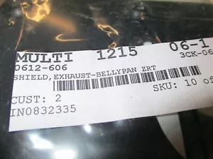 Arctic Cat OEM New exhaust shield 0612-606 - Picture 1 of 2