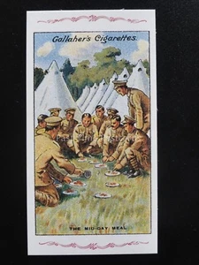 No.34 THE MID DAY MEAL The Great War Series REPRO of Gallaher 1915 - Picture 1 of 1