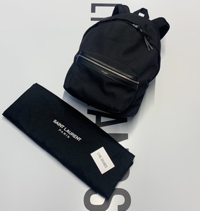 saint laurent backpack used