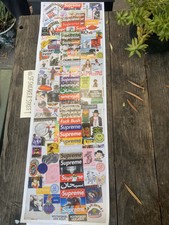 F&F Supreme Poster From Book Event. 100% New Authentic.  36 x 11.5 inches.