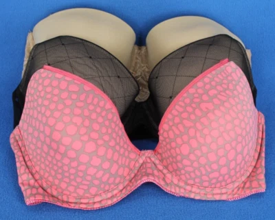 Calvin Klein Underwire Padded Push Up Bra Group Bundle Lot Size 32D #D2363 - Image 1 of 4