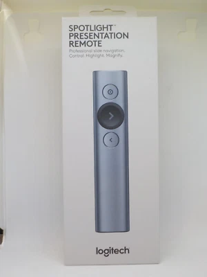 New Logitech Spotlight Presentation Remote - Advanced Digital Highlighting - Image 1 of 4