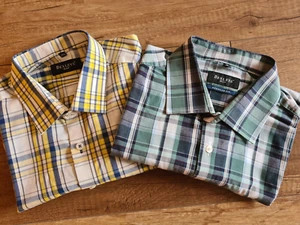 WIE NEU ! BEXLEYS 2 Herren kurzarm Hemden Größe XL - Bild 1 von 4