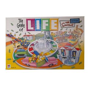 The Game of Life The Simpsons Edition Board Game MB Games 2004 Spares Only