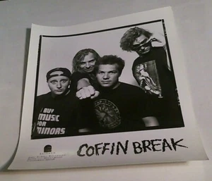 COFFIN BREAK Press Promo 8 x 10" Photo Original Epitaph records 90's punk rock - Picture 1 of 1