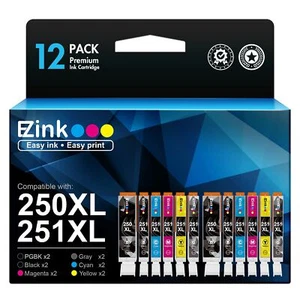 E-Z Ink (TM) Compatible Ink Cartridges Replacement for Canon 250 251 PGI-250X... - Picture 1 of 6