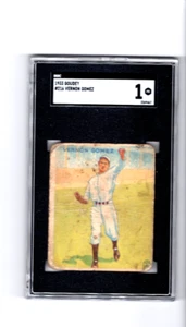 1933 Goudey Vernon Lefty Gomez New Yor Yankees #216 🚀⚾️💥SGC Graded 1 - Bild 1 von 2