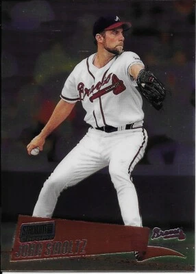 2000 Stadium Club Baseball Chrome #54 John Smoltz BRAVES HOF  - Image 1 of 2