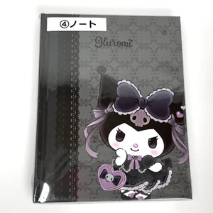 Cuaderno Kuromi Sanrio 2023 Premio Ichiban Kuji Gris Negro 64 hojas Importación de Japón - Imagen 1 de 6
