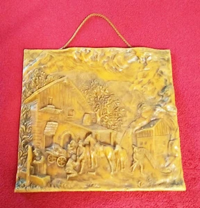 RARITÄT - Wachsbild ca. 28x28cm - signiert von "von Bürkel", 19. Jahrhundert - Bild 1 von 3