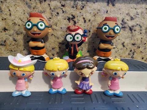 Disney Little Einsteins Lot Of 7 Figures Toy Set Lot Rare  Annie,June,Leo Cover