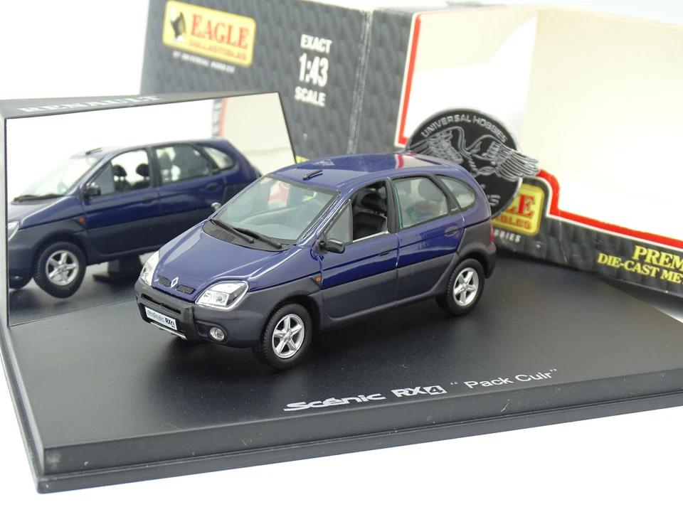 Uh Universal Hobbies 1/43 - Renault Scenic RX4 Blu Pacco Cuoio - Immagine 1 di 1