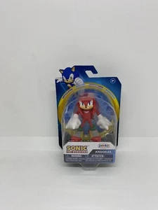 Sonic the Hedgehog Knuckles Articulated Jointed 2.5” Figure - Picture 1 of 6