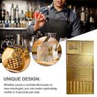 Bartender Tools Ice Cube Stamp Brass Plate Ice Mold Honeycomb Style Bar Dr 8P9s
