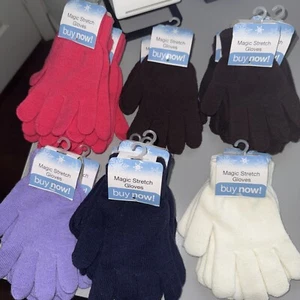 Magic Stretch Gloves Multicolor (White,Blue,Brown,Purple,Pink) - Picture 1 of 2
