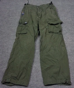 Alphanumeric A# Cargo Pants Men 34x30 Green Utility Rip Stop Skateboard Tactical - Picture 1 of 15