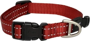 Classic Dog Collar - Red. Large (34cm - 56cm). - Picture 1 of 3