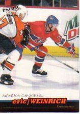 1999-00 (CANADIENS) Pacific Red #213 Eric Weinrich