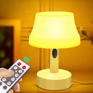 LED Night Light, Portable Simple Design Nursery Lamps, Remote Control Battery Po - Picture 1 of 12