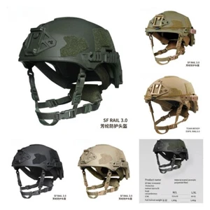 Aramid Tactical Wendy NIJIIIA Casco a prueba de balas Riel 3.0 Casco de esquí paracaídas - Imagen 1 de 15