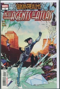 War of the Realms: New Agents of Atlas #1 3ª impresión 1ª Luna Snow Marvel 2019 casi nuevo - Imagen 1 de 13