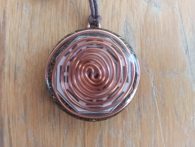 Radionic Crystals OrgOnite Pendant D40 - Handmade with Love - Orgone