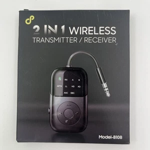 2 In 1 Wireless Transmitter/Receiver Model-B108 - Afbeelding 1 van 5