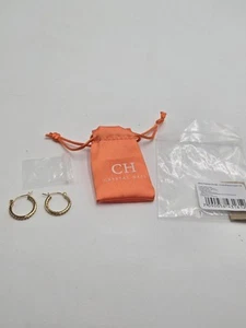 Mini cerchi Serena Crystal Haze - oro - ottone placcato oro 18 carati con zirconi cubici - Foto 1 di 5
