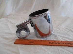 Kruzer Kaddy Motorcycle Cup Holder Motorcycle Chrome - Picture 1 of 18