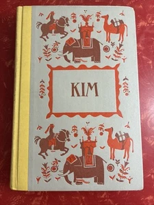 Kim by Rudyard Kipling Illustrated Junior Deluxe Editions 1958 Hardcover - Picture 1 of 10
