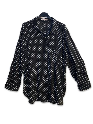 Blusa de lunares negra Grand & Greene - Imagen 1 de 2