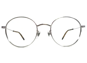 Gucci Eyeglasses Frames GG1054OK 003 Polished Silver Round Wire Rim 51-21-145 - Picture 1 of 14
