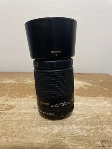 Promaster AF 80-210mm 1:4.5-5.6 Lens For Pentax W/Lens Hood - Picture 1 of 7