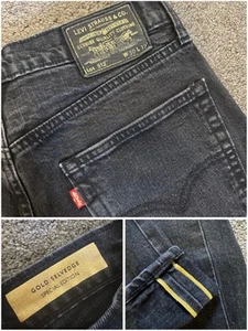 *Rare* Men Levi’s 512 Slim Taper Gold Selvedge Special Edition – W30 L32 - Picture 1 of 24