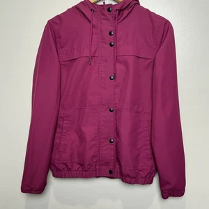 VOLCOM Enemy Stone Women's Windbreaker Jacket Purple Size XS (0/2) - Picture 1 of 8
