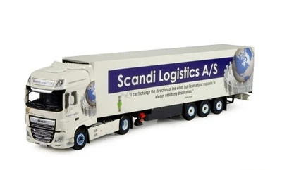 Tekno 1:50 Scandi Logistics DAF XF Euro 6 Super Space Cab Reefer T Truck Diecast - Image 1 of 4